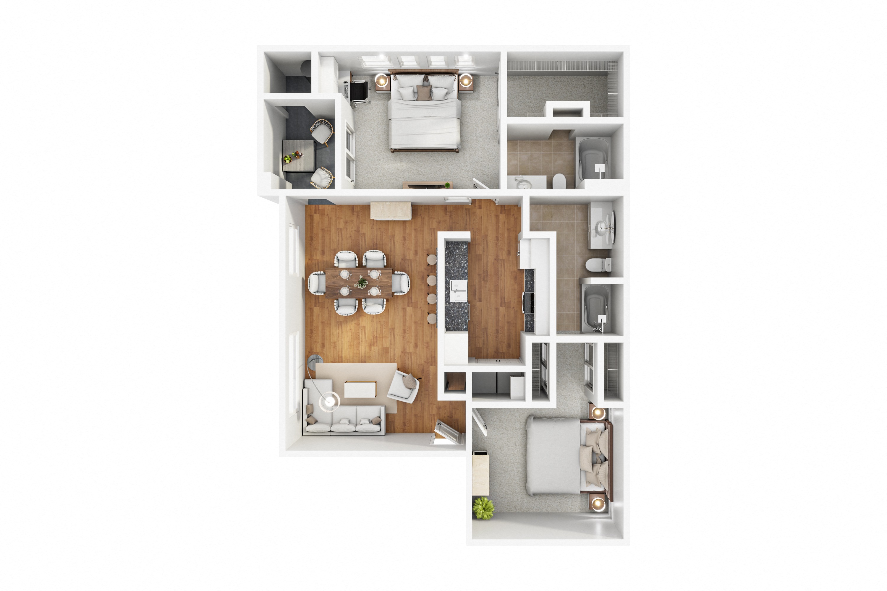 B2 Floor Plan at The Preserve by Picerne, N Las Vegas, NV, 89086