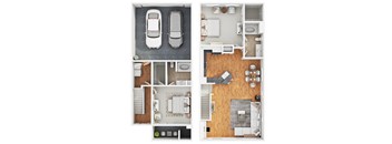 The Escape Floor Plan at The Paramount by Picerne, Las Vegas, NV