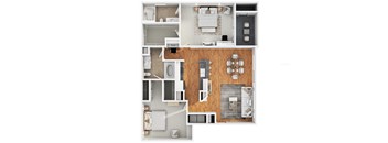 Jewel Floor Plan at The Paramount by Picerne, Las Vegas