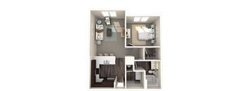 Unit A2 at The Oasis at Highwoods Preserve, Tampa, 33647