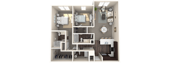 Unit B5 at The Oasis at Highwoods Preserve, Florida, 33647