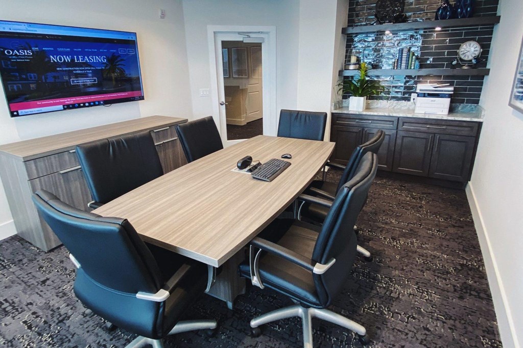 Small Conference Room at The Oasis at Moss Park Preserve, Orlando, Florida