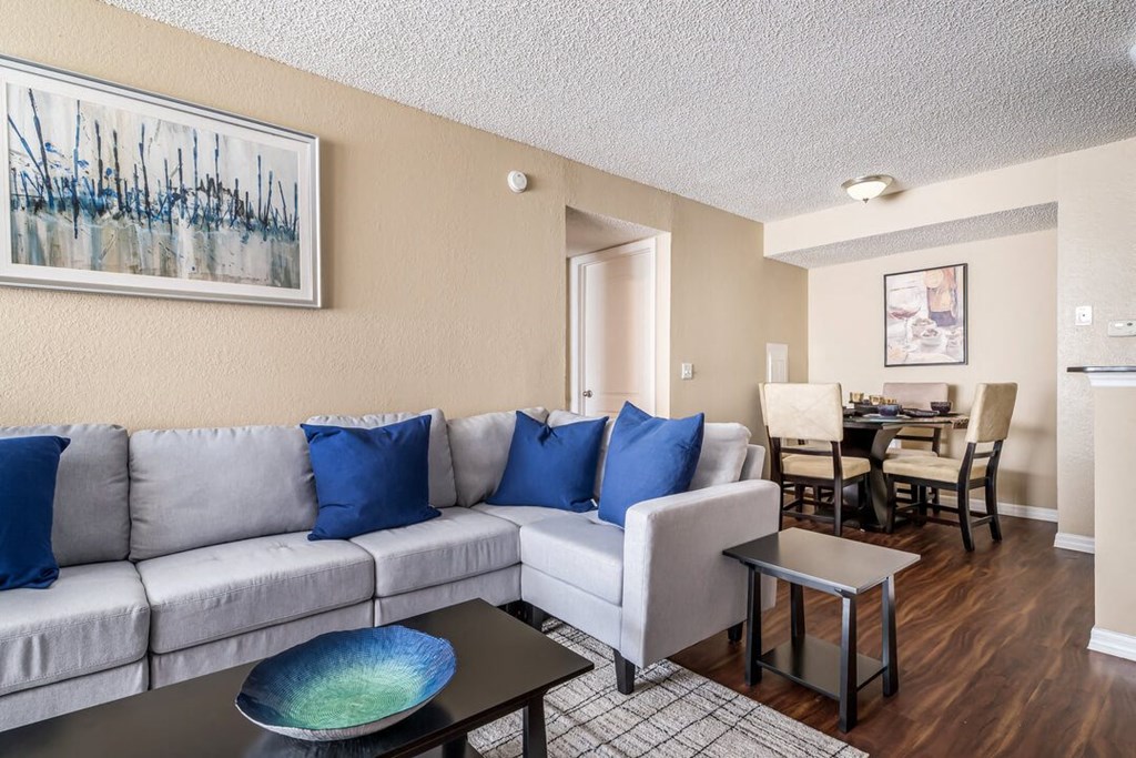 Living Room With Dining Area at The Oasis at Wekiva, Apopka, FL