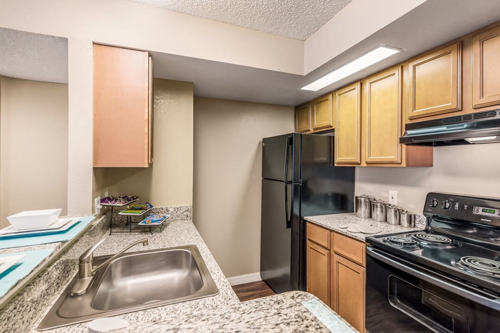 Fully Equipped Kitchen at The Oasis at Wekiva, Apopka, Florida