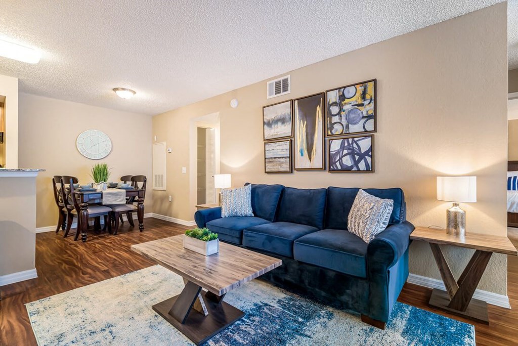 Modern Living Room at The Oasis at Wekiva, Apopka, FL