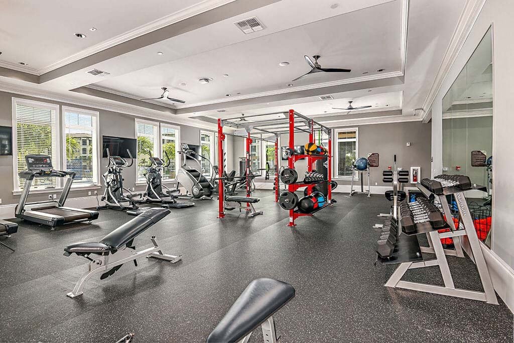 Fitness Center at The Oasis at Cypress Woods, Florida