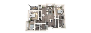 3 bed 2 bath Jewel Floor Plan at The Oasis at Plymouth, Massachusetts, 02360