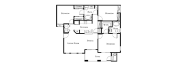 3 bed 2 bath floor plan at The Aliante by Picerne, Scottsdale, AZ
