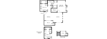 1 bed 1 bath floorplan A at The Paseo by Picerne, Goodyear