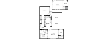 2 bed 2 bath floorplan A at The Paseo by Picerne, Arizona, 85395