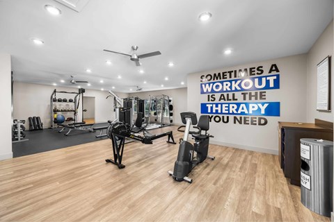 Fitness Room at The Belmont by Picerne, Nevada