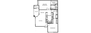 2 bed 2 bath floor plan A at The Fairways by Picerne, Nevada