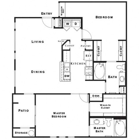 The Jewel Floor Plan at The Preserve by Picerne, N Las Vegas, NV