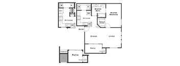 The Oasis Floor Plan at The Preserve by Picerne, N Las Vegas