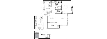 The Sanctuary Floor Plan at The Preserve by Picerne, Nevada