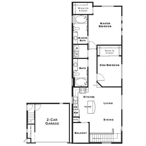 The Summit Floor Plan at The Preserve by Picerne, N Las Vegas, Nevada