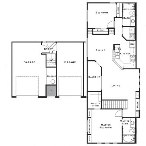 The Summit Floor Plan at The Paramount by Picerne, Las Vegas, NV, 89123