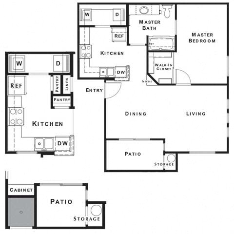 The Oasis Floor Plan at The Paramount by Picerne, Las Vegas, NV