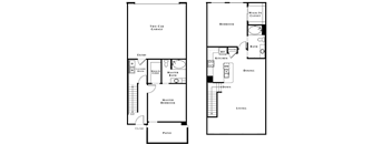 E1 Floor Plan at The Passage Apartments by Picerne, Henderson, NV, 89014