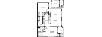 The Haven Floor Plan at The Passage Apartments by Picerne, Nevada