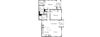 2 bed 2 bath floor plan B at Loreto & Palacio by Picerne, Nevada