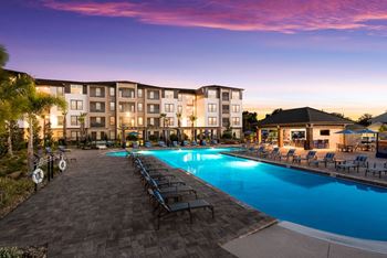 Swimming Pool at The Oasis at Crosstown in Orlando, FL