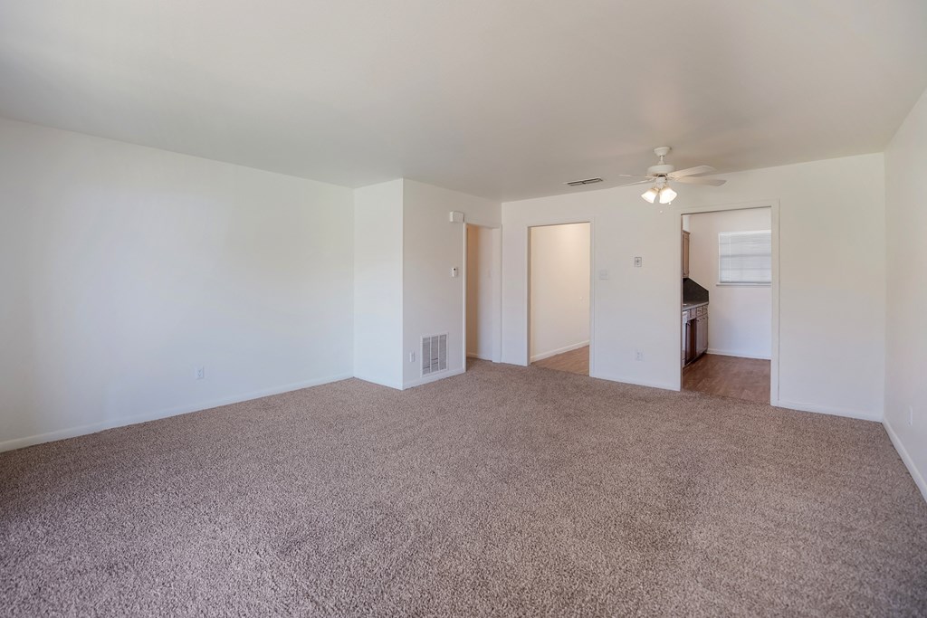 Model 2BR Living Room 1 at Orleans Square in Shreveport, LA