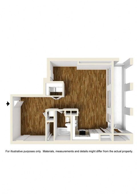 3333 Elm Street Studio Loft, Deep Ellum, DE Lofts for Rent - Photo Gallery 24