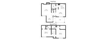 Floor Plan B8 at Davenport Apartments in Dallas, TX