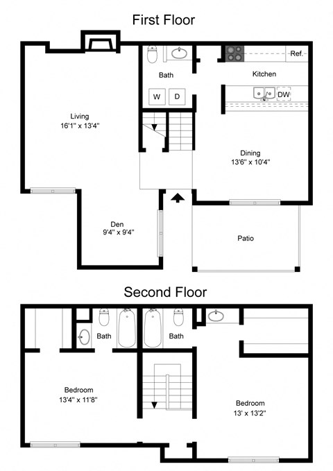 Davenport Apartments Floor Plan B8 Floor Plan B8 at Davenport Apartments in Dallas, TX