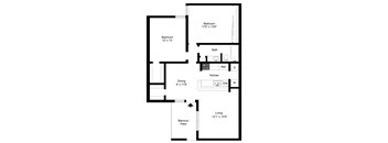 Floor Plan B11 at Davenport Apartments in Dallas, TX