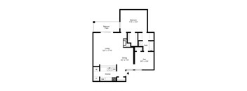 Floor Plan A11 at Davenport Apartments in Dallas, TX