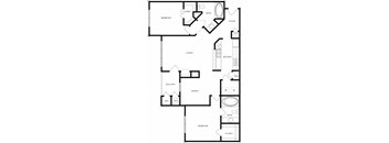 C1 2D Floorplan at Wellington Ridge in Lawrenceville, GA