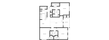 D1 2D Floorplan at Wellington Ridge in Lawrenceville, GA