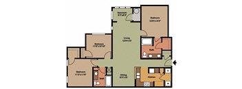 The O'Connor (Traditional) Floorplan at Ultris Courthouse Square