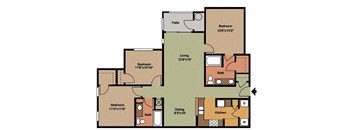 The O'Connor (Traditional) Floorplan at Ultris Courthouse Square