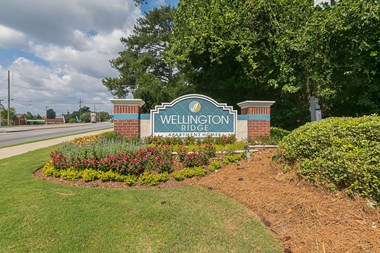 Property Signage at Wellington Ridge in Lawrenceville, GA
