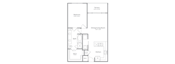 Harlow River Oaks Floor Plan A11, Houston, TX