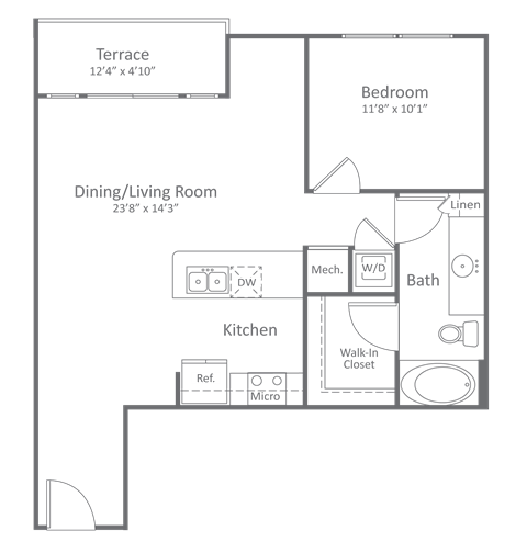 Harlow River Oaks Floor Plan A12, Houston, TX