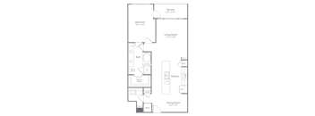 Harlow River Oaks Floor Plan A14, Houston, TX