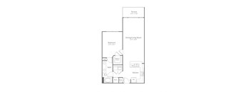 Harlow River Oaks Floor Plan A7, Houston, TX