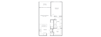 Harlow River Oaks Floor Plan A8, Houston, TX