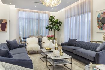 Resident entertainment lounge at Alameda West, Miami, FL, 33144