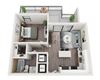 A1 Floor Plan A1 Floor Plan at Alameda West, Miami, 33144