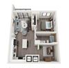 A11D Floor Plan A11D Floor Plan at Alameda West, Florida