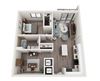 A12D Floor Plan A12D Floor Plan at Alameda West, Florida, 33144