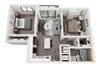 B1 Floor Plan B1 Floor Plan at Alameda West, Miami, FL