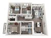 B15D Floor Plan B15D Floor Plan at Alameda West, Miami, FL