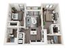 B6 Floor Plan B6 Floor Plan at Alameda West, Florida, 33144