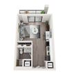 S1 Floor Plan S1 Floor Plan at Alameda West, Miami, Florida